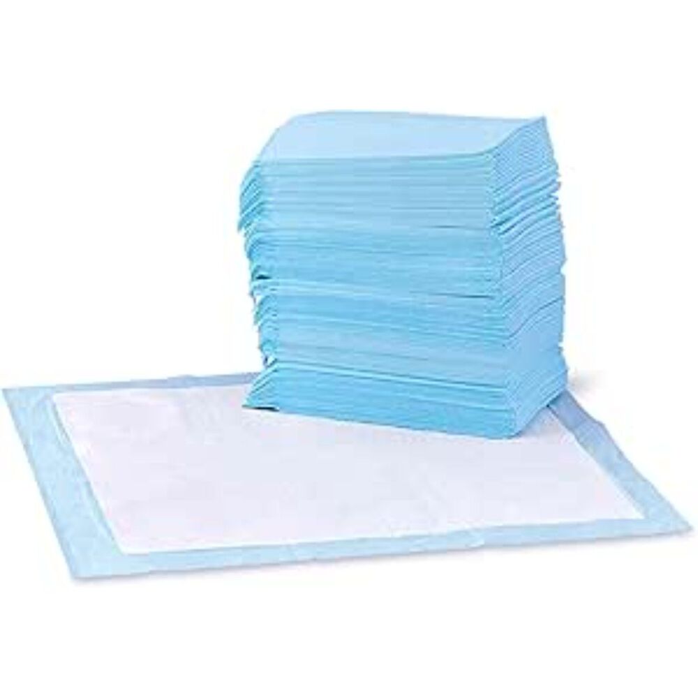 Amazon Basics Dog Puppy Potty Training Pads 100 Count 22x22 Leak-Proof